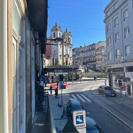 Apartmán Estudio Historico Seculo Xix Com Varanda E Vistas A Baixa