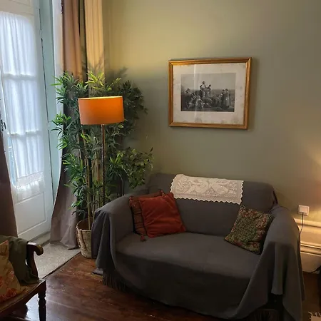 Apartmán Estudio Historico Seculo Xix Com Varanda E Vistas A Baixa